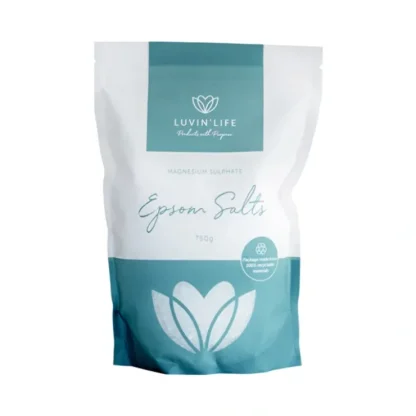 Luvin Life Epsom Salts Magnesium Sulphate 750g - Fresh Bloom Skin - Premium Skincare Solutions for Nourished, Hydrated, and Radiant Skin Every Day