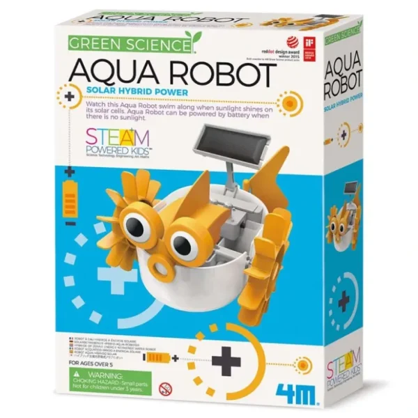 4M Green Science/Aqua Robot 38x28x22mm - Fresh Bloom Skin - Premium Skincare Solutions for Nourished, Hydrated, and Radiant Skin Every Day