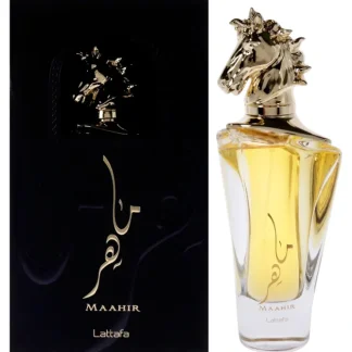 Maahir by Lattafa for Unisex - 3.4 oz EDP Spray - Fresh Bloom Skin - Premium Skincare Solutions for Nourished, Hydrated, and Radiant Skin Every Day