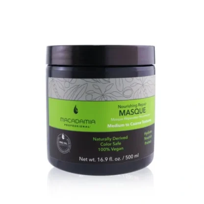 Macadamia Natural Oil Professional Nourishing Repair Masque (Medium to Coarse Textures) 500ml/16.9oz - Fresh Bloom Skin - Premium Skincare Solutions for Nourished, Hydrated, and Radiant Skin Every Day