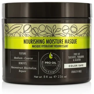 Macadamia Natural Oil Professional Nourishing Moisture Masque 236ml/8oz - Fresh Bloom Skin - Premium Skincare Solutions for Nourished, Hydrated, and Radiant Skin Every Day