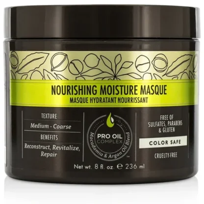 Macadamia Natural Oil Professional Nourishing Moisture Masque 236ml/8oz - Fresh Bloom Skin - Premium Skincare Solutions for Nourished, Hydrated, and Radiant Skin Every Day