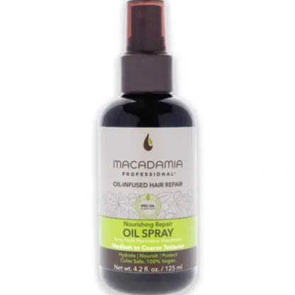 Macadamia Oil Nourishing Repair Oil Spray by Macadamia Oil for Unisex - 4.2 oz Hair Spray - Fresh Bloom Skin - Premium Skincare Solutions for Nourished, Hydrated, and Radiant Skin Every Day
