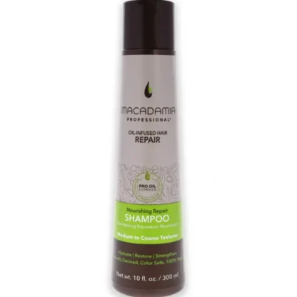 Macadamia Oil Nourishing Repair Shampoo by Macadamia Oil for Unisex - 10 oz Shampoo - Fresh Bloom Skin - Premium Skincare Solutions for Nourished, Hydrated, and Radiant Skin Every Day