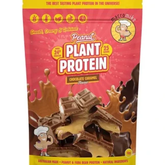 Macro Mike Peanut Plant Protein Chocolate Caramel 1kg - Fresh Bloom Skin - Premium Skincare Solutions for Nourished, Hydrated, and Radiant Skin Every Day