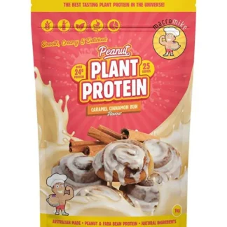 Macro Mike Peanut Plant Protein Caramel Cinnamon Bun 1kg - Fresh Bloom Skin - Premium Skincare Solutions for Nourished, Hydrated, and Radiant Skin Every Day