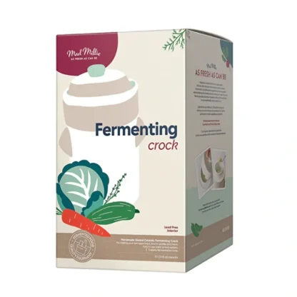 Mad Millie Fermenting Crock 4kg - Fresh Bloom Skin - Premium Skincare Solutions for Nourished, Hydrated, and Radiant Skin Every Day