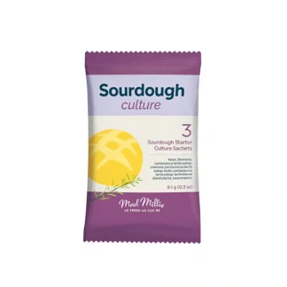 Mad Millie Sourdough Culture (Starter) Sachets x 3 Pack - Fresh Bloom Skin - Premium Skincare Solutions for Nourished, Hydrated, and Radiant Skin Every Day