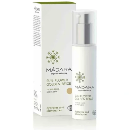 Madara Sun Flower Golden Beige Tinting Fluid 50ml - Fresh Bloom Skin - Premium Skincare Solutions for Nourished, Hydrated, and Radiant Skin Every Day