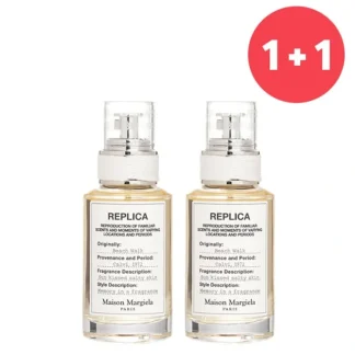 Maison Margiela 1+1 SetReplica Beach Walk Eau De Toilette Spray 30ml/1oz x2 - Fresh Bloom Skin - Premium Skincare Solutions for Nourished, Hydrated, and Radiant Skin Every Day