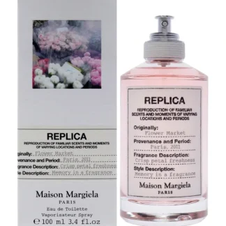 Maison Margiela Replica Flower Market by Maison Margiela for Unisex - 3.4 oz EDT Spray - Fresh Bloom Skin - Premium Skincare Solutions for Nourished, Hydrated, and Radiant Skin Every Day