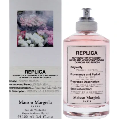 Maison Margiela Replica Flower Market by Maison Margiela for Unisex - 3.4 oz EDT Spray - Fresh Bloom Skin - Premium Skincare Solutions for Nourished, Hydrated, and Radiant Skin Every Day