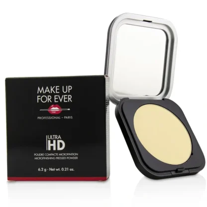 Make Up For Ever Ultra HD Microfinishing Pressed Powder - # 02 (Banana) 6.2g/0.21oz - Fresh Bloom Skin - Premium Skincare Solutions for Nourished, Hydrated, and Radiant Skin Every Day