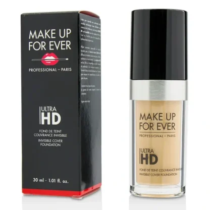 Make Up For Ever Ultra HD Invisible Cover Foundation - # Y235 (Ivory Beige) 30ml/1.01oz - Fresh Bloom Skin - Premium Skincare Solutions for Nourished, Hydrated, and Radiant Skin Every Day