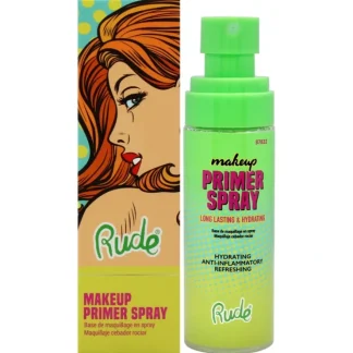 Makeup Primer Spray by Rude Cosmetics for Women - 2.028 oz Primer - Fresh Bloom Skin - Premium Skincare Solutions for Nourished, Hydrated, and Radiant Skin Every Day