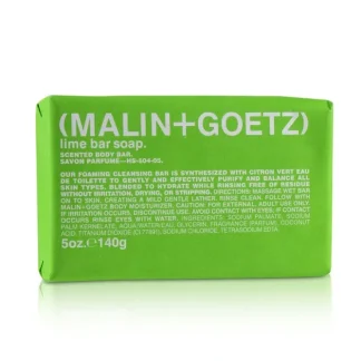 MALIN+GOETZ Lime Bar Soap 140g/5oz - Fresh Bloom Skin - Premium Skincare Solutions for Nourished, Hydrated, and Radiant Skin Every Day