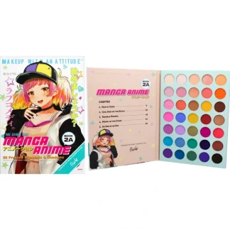 Manga Anime 35 Eyeshadows Palette - Book 2A by Rude Cosmetics for Women - 1.34 oz Eye Shadow - Fresh Bloom Skin - Premium Skincare Solutions for Nourished, Hydrated, and Radiant Skin Every Day