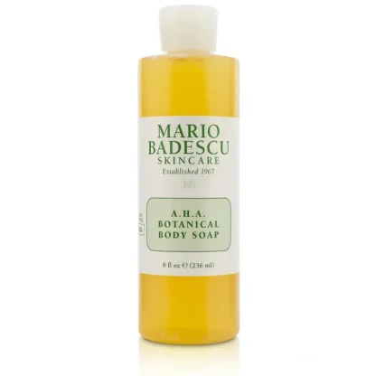Mario Badescu A.H.A. Botanical Body Soap - For All Skin Types 236ml/8oz - Fresh Bloom Skin - Premium Skincare Solutions for Nourished, Hydrated, and Radiant Skin Every Day