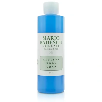 Mario Badescu Azulene Body Soap - For All Skin Types 236ml/8oz - Fresh Bloom Skin - Premium Skincare Solutions for Nourished, Hydrated, and Radiant Skin Every Day
