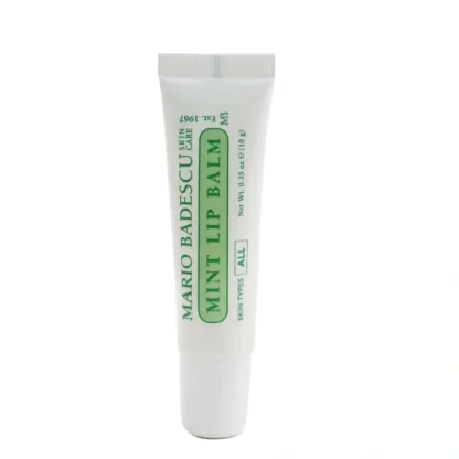 Mario Badescu Lip Balm - Mint (Tube) 10g/0.35oz - Fresh Bloom Skin - Premium Skincare Solutions for Nourished, Hydrated, and Radiant Skin Every Day