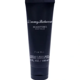 Maritime Deep Blue by Tommy Bahama for Men - 3.4 oz Body Wash - Fresh Bloom Skin - Premium Skincare Solutions for Nourished, Hydrated, and Radiant Skin Every Day