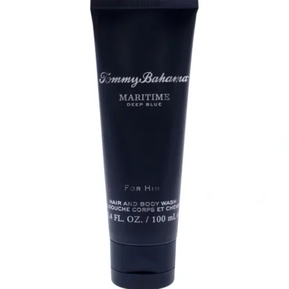 Maritime Deep Blue by Tommy Bahama for Men - 3.4 oz Body Wash - Fresh Bloom Skin - Premium Skincare Solutions for Nourished, Hydrated, and Radiant Skin Every Day
