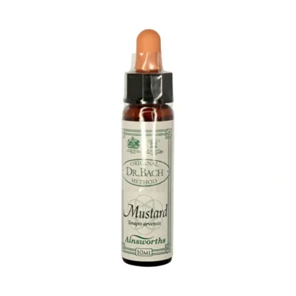 Martin & Pleasance Ainsworths Ainsworths Original Dr. Bach Method Flower Essence Mustard 10ml - Fresh Bloom Skin - Premium Skincare Solutions for Nourished, Hydrated, and Radiant Skin Every Day