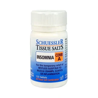 Martin & Pleasance Schuessler Tissue Salts Comb A (Insomnia) 125t - Fresh Bloom Skin - Premium Skincare Solutions for Nourished, Hydrated, and Radiant Skin Every Day