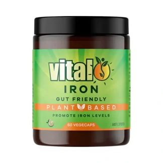 Martin & Pleasance Vital Plant Based Iron (Gut Friendly) 60vc - Fresh Bloom Skin - Premium Skincare Solutions for Nourished, Hydrated, and Radiant Skin Every Day