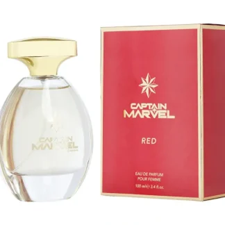 Marvel Captain Marvel Red Eau De Parfum Spray 100ml/3.4oz - Fresh Bloom Skin - Premium Skincare Solutions for Nourished, Hydrated, and Radiant Skin Every Day
