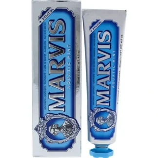 Marvis Aquatic Mint by Marvis for Unisex - 4.5 oz Toothpaste - Fresh Bloom Skin - Premium Skincare Solutions for Nourished, Hydrated, and Radiant Skin Every Day