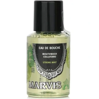 Marvis Strong Mint Mouthwash 30ml/1oz - Fresh Bloom Skin - Premium Skincare Solutions for Nourished, Hydrated, and Radiant Skin Every Day