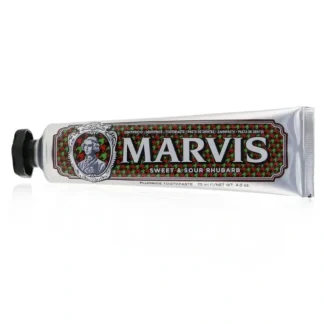 Marvis Sweet & Sour Rhubarb Toothpaste 75ml/4oz - Fresh Bloom Skin - Premium Skincare Solutions for Nourished, Hydrated, and Radiant Skin Every Day