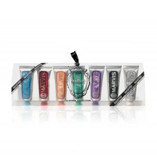 Marvis Toothpaste Flavor Collection 25mlx 7pcs - Fresh Bloom Skin - Premium Skincare Solutions for Nourished, Hydrated, and Radiant Skin Every Day