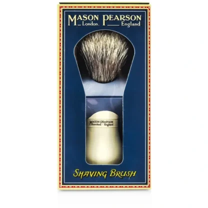 Mason Pearson Pure Badger Shaving Brush 1pc - Fresh Bloom Skin - Premium Skincare Solutions for Nourished, Hydrated, and Radiant Skin Every Day