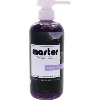 Master Well Comb Smokey Oud Shave Gel by Master Well Comb for Men - 16 oz Gel - Fresh Bloom Skin - Premium Skincare Solutions for Nourished, Hydrated, and Radiant Skin Every Day