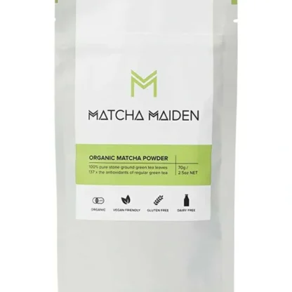 Matcha Maiden Matcha Green Tea Powder 100% Pure Stone Ground 70g - Fresh Bloom Skin - Premium Skincare Solutions for Nourished, Hydrated, and Radiant Skin Every Day