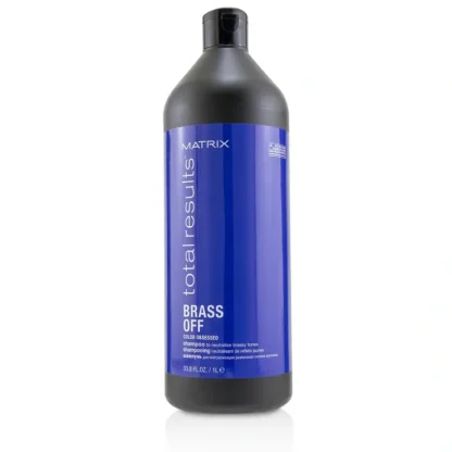 Matrix Total Results Brass Off Color Obsessed Shampoo 1000ml/33.8oz - Fresh Bloom Skin - Premium Skincare Solutions for Nourished, Hydrated, and Radiant Skin Every Day