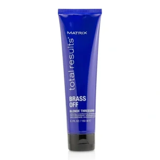Matrix Total Results Brass Off Blonde Threesome (Softening, Smoothening, Protecting Cream) 150ml/5.1oz - Fresh Bloom Skin - Premium Skincare Solutions for Nourished, Hydrated, and Radiant Skin Every Day