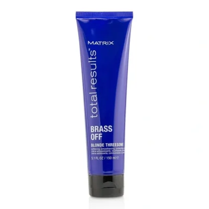 Matrix Total Results Brass Off Blonde Threesome (Softening, Smoothening, Protecting Cream) 150ml/5.1oz - Fresh Bloom Skin - Premium Skincare Solutions for Nourished, Hydrated, and Radiant Skin Every Day