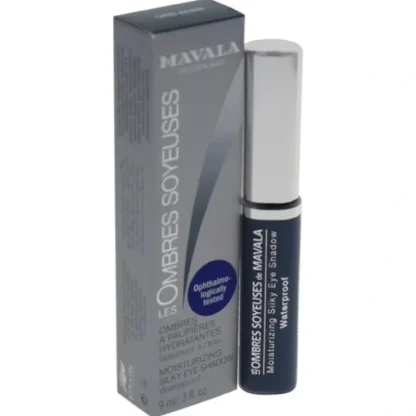 Mavala Les Ombres Soyeuses Moisturizing Silky Eyeshadow Waterproof - Gris Acier by Mavala for Women - 0.3 oz Eyeshadow - Fresh Bloom Skin - Premium Skincare Solutions for Nourished, Hydrated, and Radiant Skin Every Day