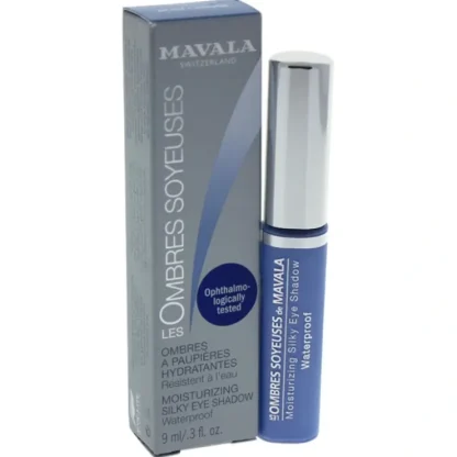 Mavala Les Ombres Soyeuses Moisturizing Silky Eye Shadow Waterproof - Blue Lagune by Mavala for Women - 0.3 oz Eyeshadow - Fresh Bloom Skin - Premium Skincare Solutions for Nourished, Hydrated, and Radiant Skin Every Day