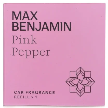 Max Benjamin Car Fragrance Refill - Pink Pepper 1pc - Fresh Bloom Skin - Premium Skincare Solutions for Nourished, Hydrated, and Radiant Skin Every Day
