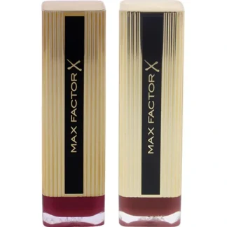 Max Factor Colour Elixir Lipstick Kit by Max Factor for Women - 2 Pc Kit 0.14oz Lipstick - 080 Chilli, 0.14oz Lipstick - 125 Icy Rose, - Fresh Bloom Skin - Premium Skincare Solutions for Nourished, Hydrated, and Radiant Skin Every Day