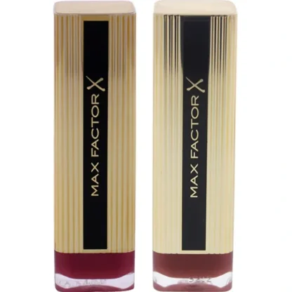 Max Factor Colour Elixir Lipstick Kit by Max Factor for Women - 2 Pc Kit 0.14oz Lipstick - 080 Chilli, 0.14oz Lipstick - 125 Icy Rose, - Fresh Bloom Skin - Premium Skincare Solutions for Nourished, Hydrated, and Radiant Skin Every Day