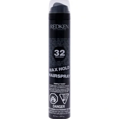 Max Hold 32 Hair Spray by Redken for Unisex - 9 oz Hair Spray - Fresh Bloom Skin - Premium Skincare Solutions for Nourished, Hydrated, and Radiant Skin Every Day