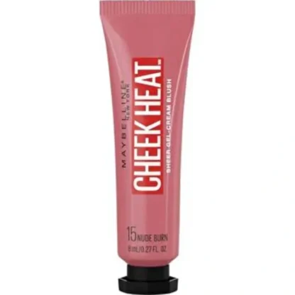 Maybelline Cheek Heat Gel Cream Blush - Nude Burn - Fresh Bloom Skin - Premium Skincare Solutions for Nourished, Hydrated, and Radiant Skin Every Day