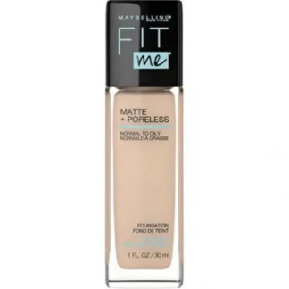 Maybelline Fit Me Matte & Poreless Mattifying Liquid Foundation - Creamy Beige 122 - Fresh Bloom Skin - Premium Skincare Solutions for Nourished, Hydrated, and Radiant Skin Every Day