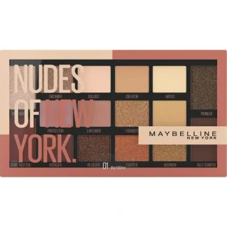 Maybelline Nudes of New York Eye Shadow Palette 18g - Fresh Bloom Skin - Premium Skincare Solutions for Nourished, Hydrated, and Radiant Skin Every Day