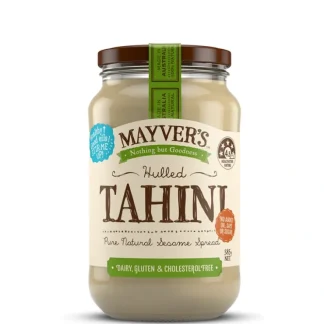 Mayvers Tahini Hulled 385g - Fresh Bloom Skin - Premium Skincare Solutions for Nourished, Hydrated, and Radiant Skin Every Day